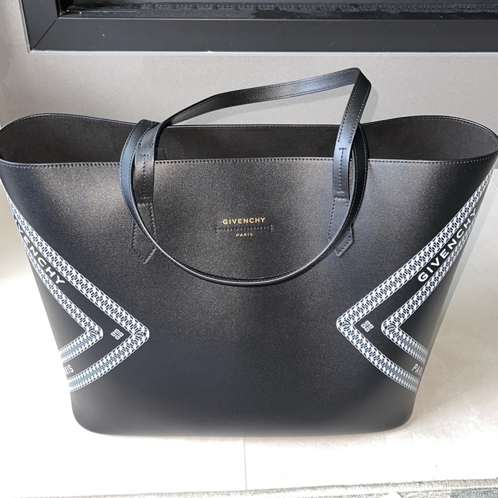 Givenchy Wing Tote w/ detachable pouch.
